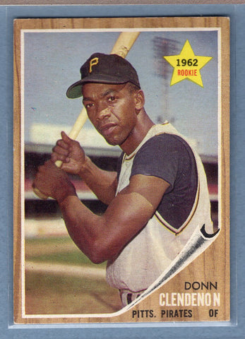 1962 Topps #86 Donn Clendenon  EX  GO522