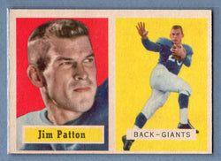 1957 Topps #83 Jim Patton (a) EX-MT  GO801
