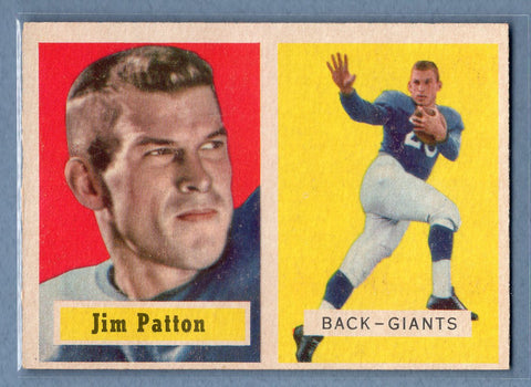 1957 Topps #83 Jim Patton (a) EX-MT  GO801