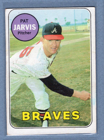 1969 Topps #282 Pat Jarvis (st)  VG  GO577