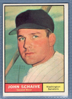 1961 Topps #259 John Schaive(a) EX   GO417