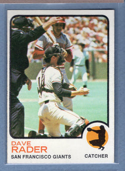 1973 Topps #121 Dave Rader  EX-MT  GO550