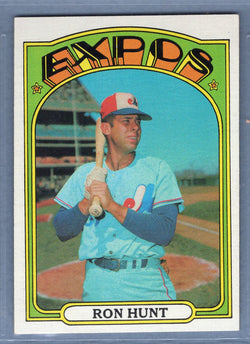 1972 Topps #110 Ron Hunt EX-MT   GO464