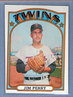 1972 Topps #220 Jim Perry EX   GO311