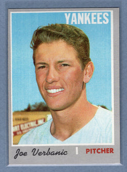 1970 Topps #416 Joe Verbanic  (c) EX-MT  GO750
