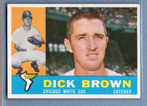 1960 Topps #256 Dick Brown (b) G-VG  GO257