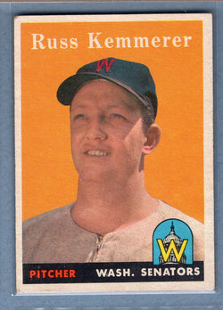 1958 Topps #137 Russ Kemmerer (b) VG-EX  GO387