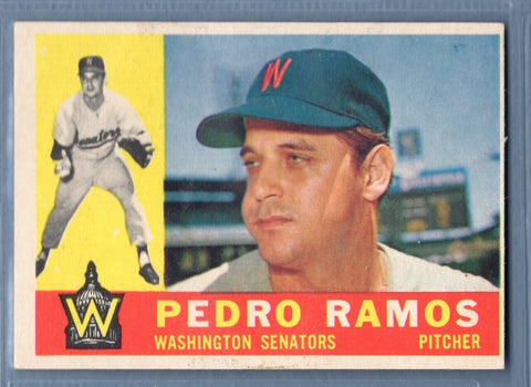 1960 Topps #175 Pedro Ramos VG-EX Set Break 1