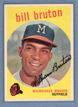 1959 Topps #165 Bill Bruton (a) VG-EX   GO410