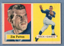 1957 Topps #83 Jim Patton (b) VG-EX  GO801