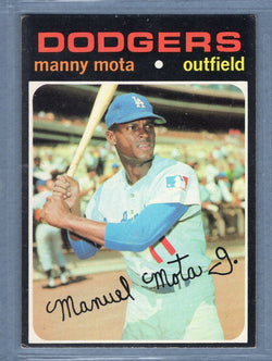 1971 Topps #112 Manny Mota  EX  GO747