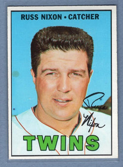 1967 Topps #446 Russ Nixon EX-MT   GO415