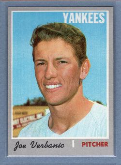 1970 Topps #416 Joe Verbanic  (d) EX-MT  GO750