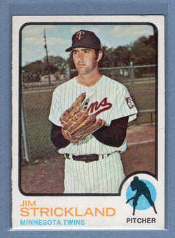 1973 Topps #122 Jim Strickland  EX-MT  GO550