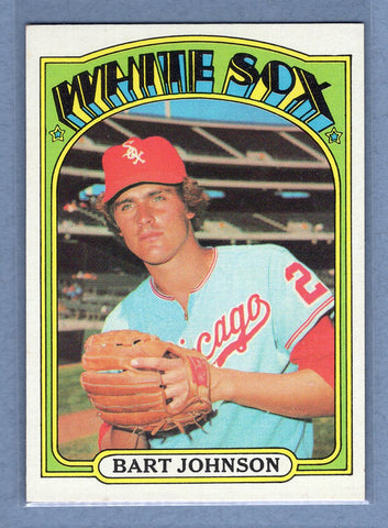 1972 Topps #126 Bart Johnson EX-MT  GO500