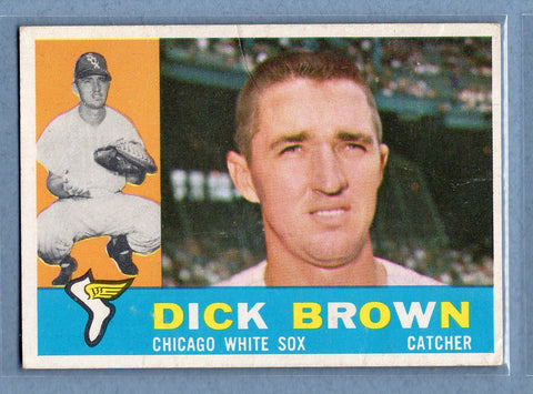 1960 Topps #256 Dick Brown (c) G-VG  GO257