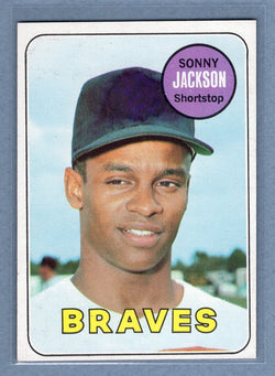 1969 Topps #53 Sonny Jackson (g) EX-MT  GO700