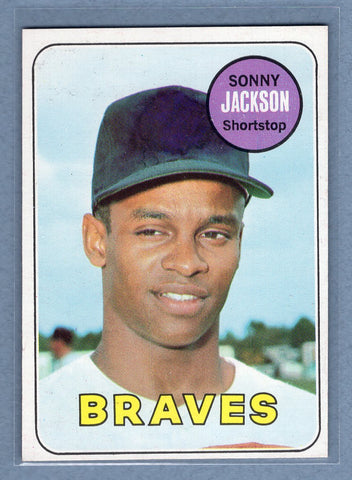 1969 Topps #53 Sonny Jackson (g) EX-MT  GO700