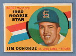 1960 Topps #124 Jim Donohue EX  GO480