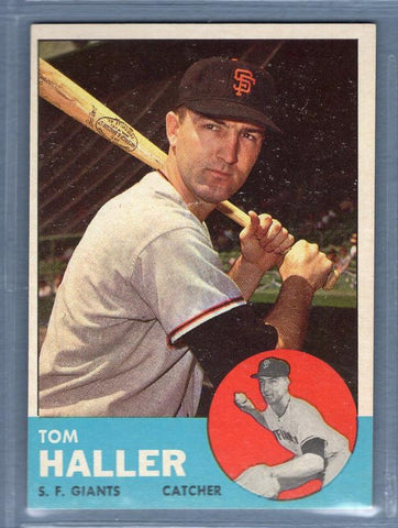 1963 Topps #85 Tom Haller EX-MT  GO393