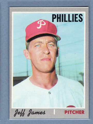 1970 Topps #302 Jeff James   EX-MT  GO200