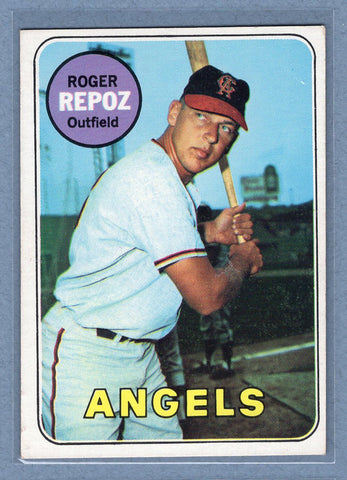 1969 Topps #103 Roger Repoz (c) EX-MT  GO602