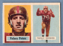 1957 Topps #84 Volney Peters  EX  GO801