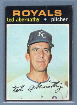 1971 Topps #187 Ted Abernathy  (b) EX  GO775