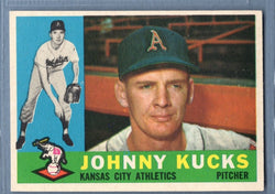 1960 Topps #177 Johnny Kucks VG-EX Set Break 1