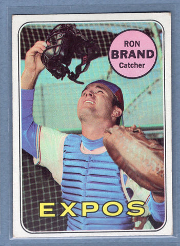 1969 Topps #549 Ron Brand EX  GO572