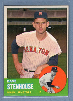 1963 Topps #263 Dave Stenhouse NM    GO122
