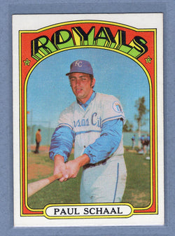 1972 Topps #177 Paul Schaal EX-MT  GO483