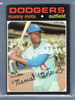 1971 Topps #112 Manny Mota  EX  SB1