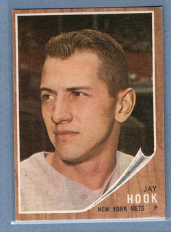 1962 Topps #94 Jay Hook  EX  GO522