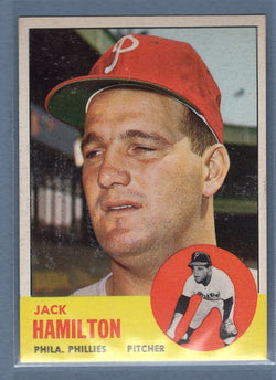 1963 Topps #132 Jack Hamilton NM      INVGO395