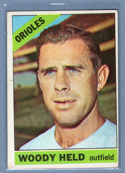 1966 Topps #136 Woody Held VG  GO300
