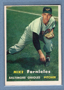 1957 Topps #116 Mike Fornieles  EX   GO260