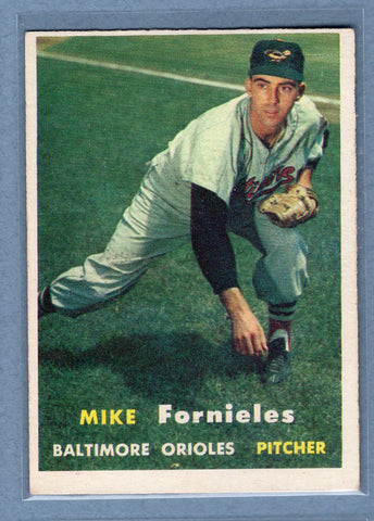 1957 Topps #116 Mike Fornieles  EX   GO260