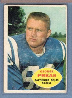 1960 Topps #6 George Preas G-VG  GO100