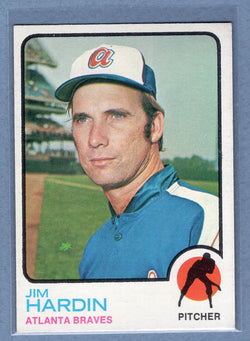 1973 Topps #124 Jim Hardin  EX-MT  GO550