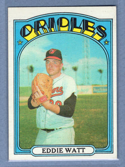 1972 Topps #128 Eddie Watt EX  GO500