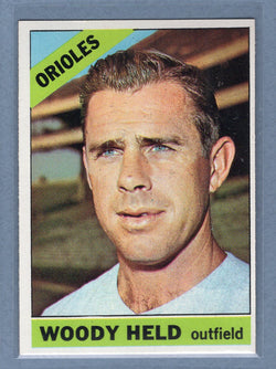 1966 Topps #136 Woody Held EX-MT  GO400