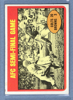 1972 Topps #135 AFC Semi-Final Game EX  GO210