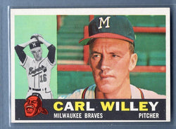 1960 Topps #107 Carl Willey EX-MT   GO340