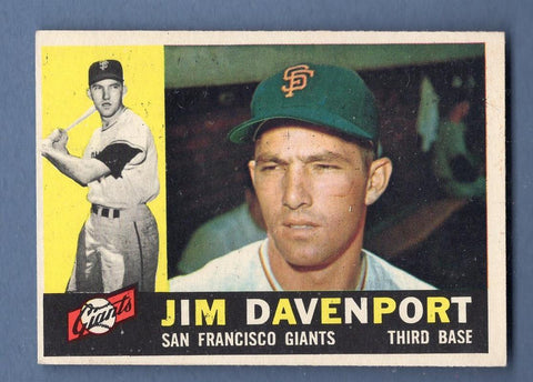 1960 Topps #154 Jim Davenport EX-MT  GO240B