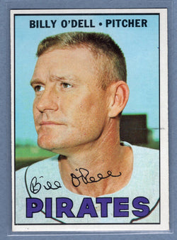1967 Topps #162 Billy O'Dell EX-MT  GO460