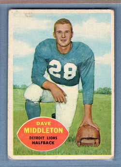 1960 Topps #43 Dave Middleton G-VG  GO100