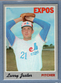 1970 Topps #124 Larry Jaster  EX-MT  GO695