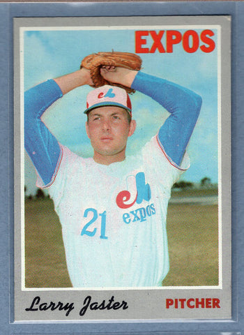 1970 Topps #124 Larry Jaster  EX-MT  GO695