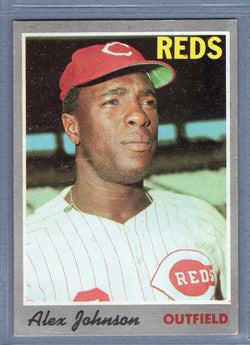 1970 Topps #115 Alex Johnson  EX-MT  SB2